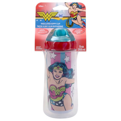 Tomy Wonder Woman Insulated Straw Cup