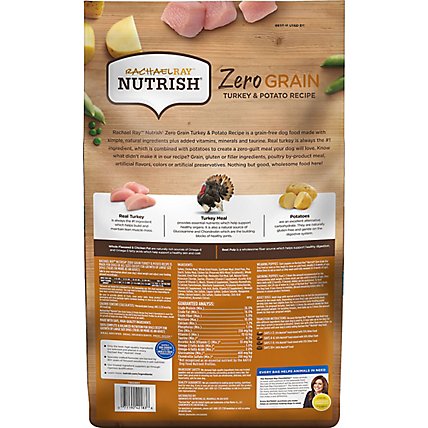 Rachael Ray Nutrish Turkey Zero Grain Dry Dog Food - 13 LB - Image 5