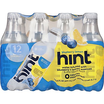 Hint Water Blueberry Lemon - 16 FZ - Image 6