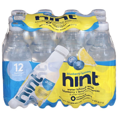 Hint Water Blueberry Lemon - 12-16 Oz - Image 1