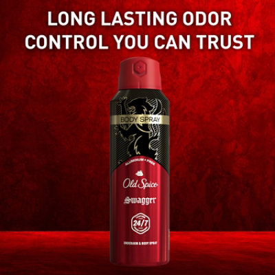 Old Spice Swagger Aluminum Free Body Spray for Men - 5.1 Oz - Image 6