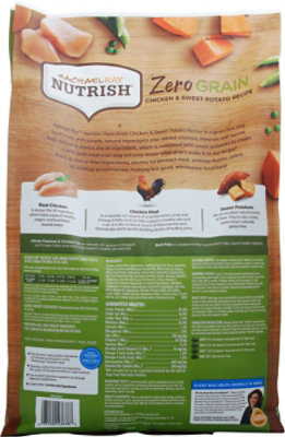 Rachael ray nutrish zero grain chicken and sweet potato hotsell