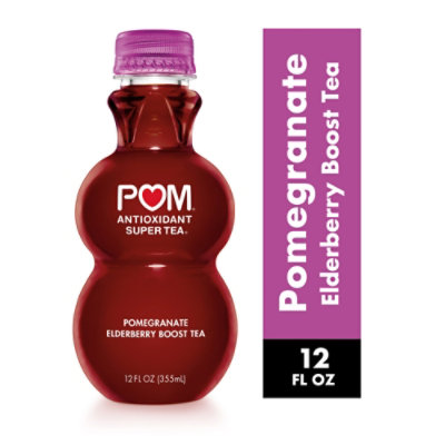 POM Super Tea Pomegranate Elderberry Boost Tea - 12 Oz - Image 2