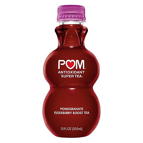 POM Super Tea Pomegranate Elderberry Boost Tea - 12 Oz