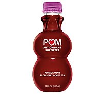 POM Super Tea Pomegranate Elderberry Boost Tea - 12 Oz