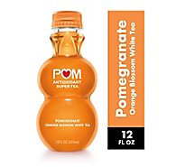 POM Super Tea Pomegranate Orange Blossom White Tea - 12 Oz
