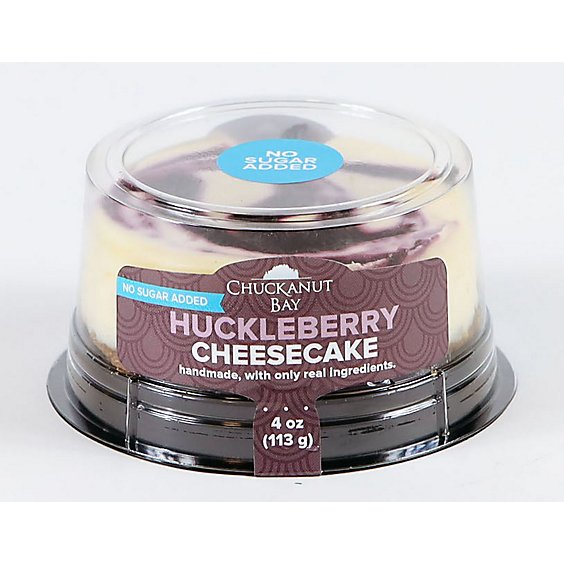 Chuckanut Bay Huckleberry Cheesecake No Sugar Added - 4 OZ