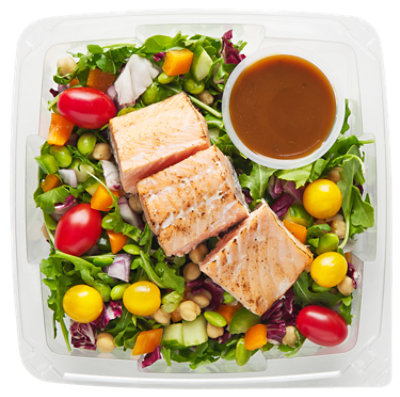 Protein Packed Grilled Salmon Salad - Image 1