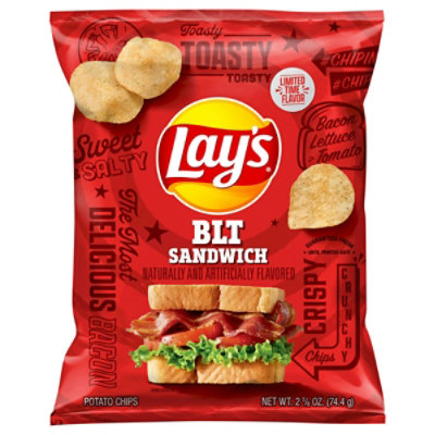 Lays Potato Chips Summer Blt Flavored - 2.625 OZ
