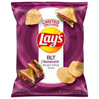 Lays Potato Chips Summer Blt Flavored - 2.625 OZ