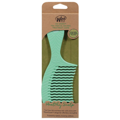 Wet Brush Go Green Treatment Comb-tea Tree - EA - Image 3