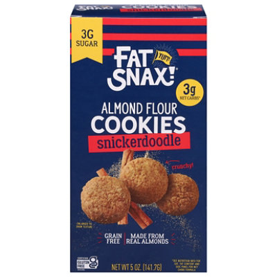 Fat Snax Cookies Mini Snickerdoodle - 5 OZ - Image 3