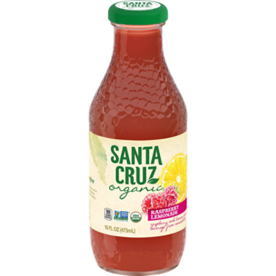 Santa Cruz Organic Raspberry Lemonade Bottle - 32 Oz - Image 1