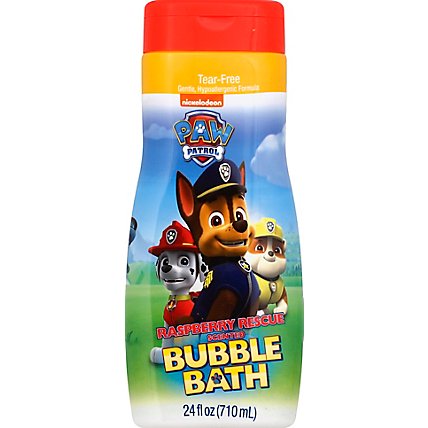 Nickelodeon Paw Patrol Bubble Bath Raspberry Rescue - 24 Fl. Oz. - Image 2