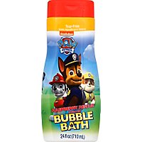 Nickelodeon Paw Patrol Bubble Bath Raspberry Rescue - 24 Fl. Oz. - Image 2