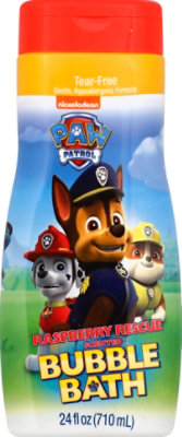 Nickelodeon Paw Patrol Bubble Bath Raspberry Rescue - 24 Fl. Oz. - Image 2