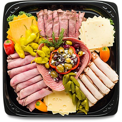 Classic Meat & Cheese 12 Inch Tray - Each - Image 1