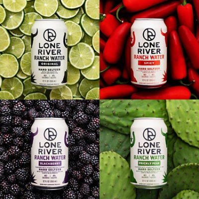 Lone River Ranch Water Hard Seltzer Variety Pack In Cans - 12-12 Fl. Oz. - Image 5