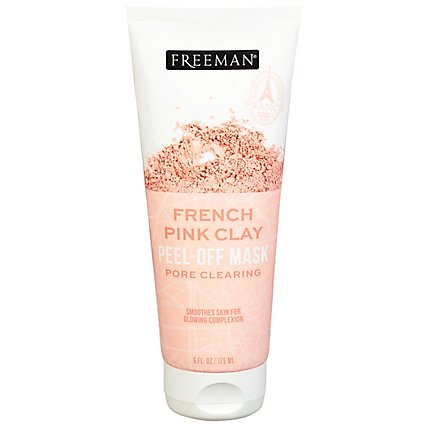 Freeman Peel Off Mask Pink Clay French - Each - Image 3