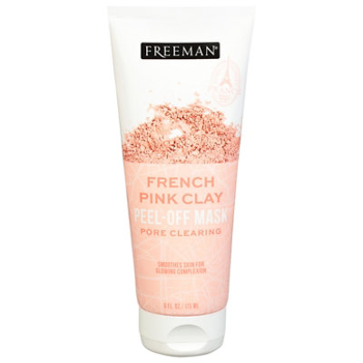 Freeman Peel Off Mask Pink Clay French - Each - Image 2
