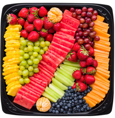 Deli Fruit 16 Inch Tray Serves 20-25 - Each