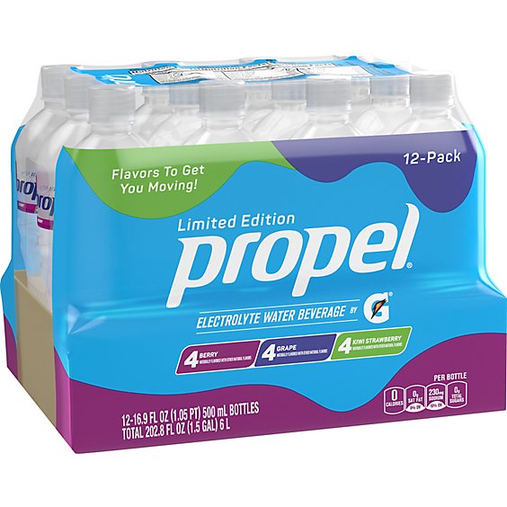 Propel Water Variety Pack - 12-16.9 FZ