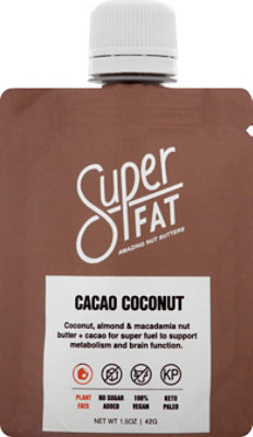 SuperFat Nut Butter Cacao Coconut - 1.5 Oz - Image 2