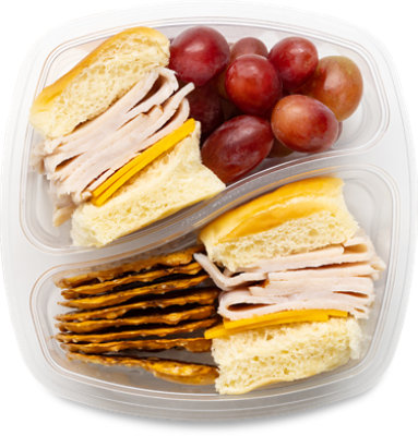 ReadyMeals Turkey & Cheese Sliders Duo Ready2Eat - Each - Image 1