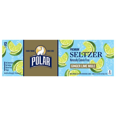 Polar Ginger Lime Mule Seltzer - 12-12 FZ - Image 2