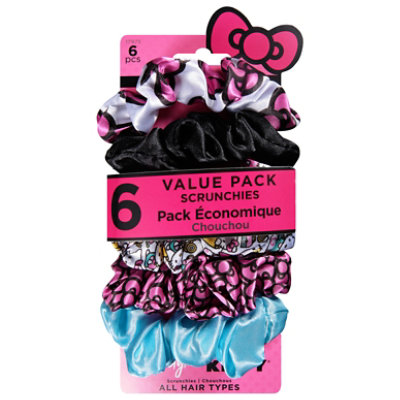 Goody Hello Kitty 6pc Scrunchi - 6CT - Image 3