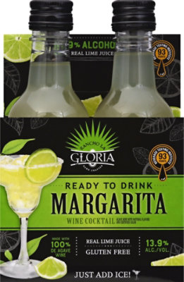 Rancho La Gloria Margarita 187ml 4pk - 4-187 ML - Image 4