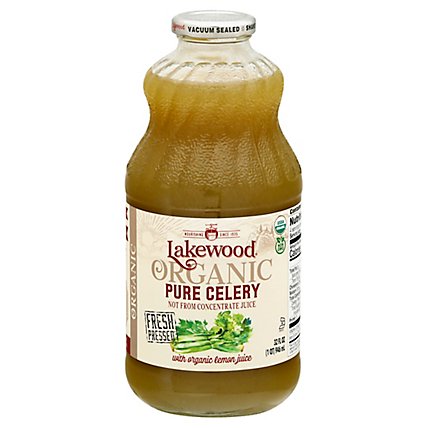 Lakewood Organic Pure Celery Juice - 32 Fl. Oz. - Image 1
