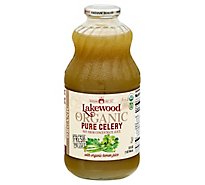 Lakewood Organic Juice Pure Celery - 32 Fl. Oz.