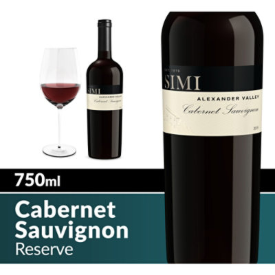 SIMI Alexander Valley Cabernet Sauvignon Red Wine - 750 Ml - Image 1