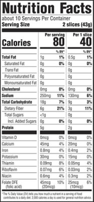 Freihofer's Reduced Calorie Italian Bread - 16 Oz - Image 3