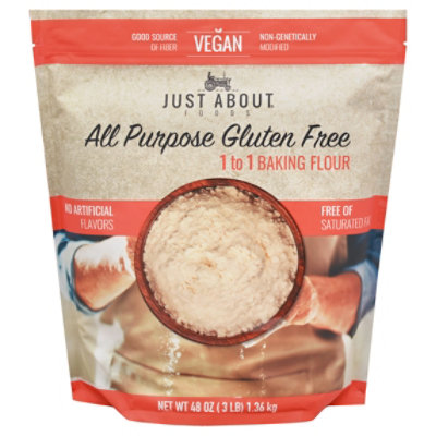 Just About Foods Gluten Free All‑Purpose Flour - 48 Oz - Image 2
