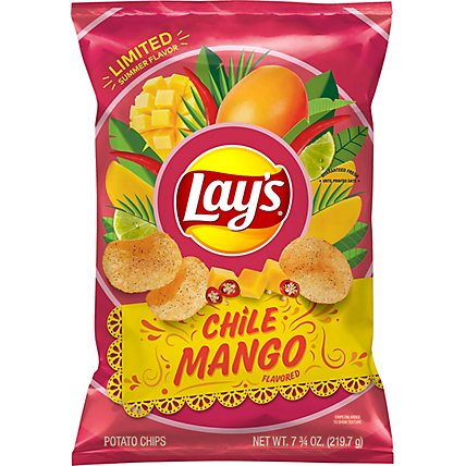 Lays Potato Chips Chile Mango Flavored - 7.75 OZ - Image 2