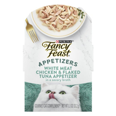 Purina Fancy Feast Cat Appetizer Chicken & Tuna - 1.1 OZ - Image 1