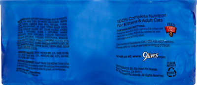 9Lives Hearty Cuts Chicken Fish In Gravy - 4-5.5 OZ - Image 3