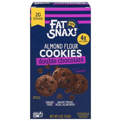 Fat Snax Cookies Mini Double Chocolate - 5 OZ - Image 3