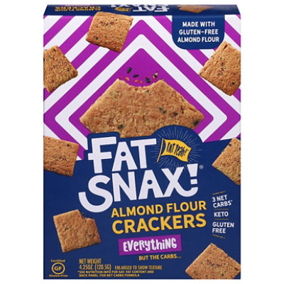 Fat Snax Crackers Everything - 4.25 OZ - Image 3