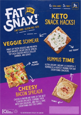 Fat Snax Crackers Everything - 4.25 OZ - Image 6