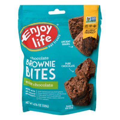 Enjoy Life Brownie Bites Mint Chocolate - 4.76 OZ - Image 2