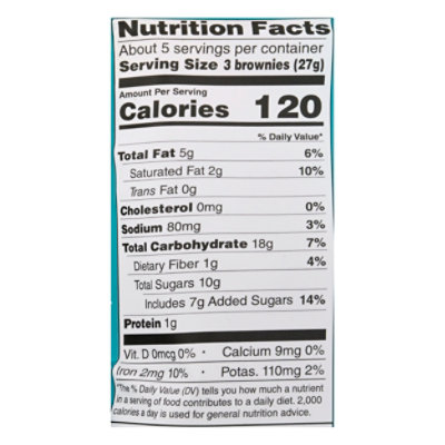 Enjoy Life Brownie Bites Mint Chocolate - 4.76 OZ - Image 4