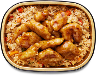 ReadyMeals General Tsao Chicken Thigh w/ Fried Rice Cold - Each - Image 1