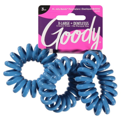 Goody Xl Coils Blue 3ct - 3CT - Image 3