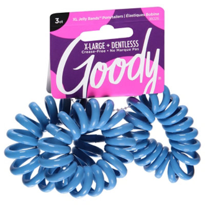 Goody Xl Coils Blue 3ct - 3CT - Image 1