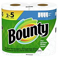 Bounty Select A Size White Double Plus Roll Paper Towels - 2 Count - Image 2