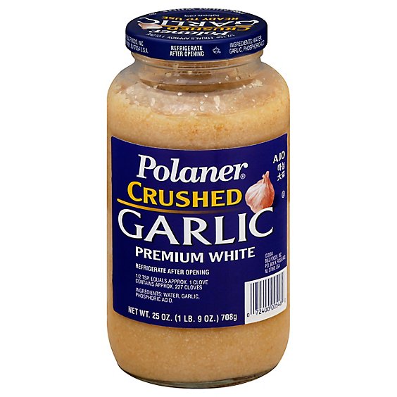 Polaner Crushed Garlic - 25OZ