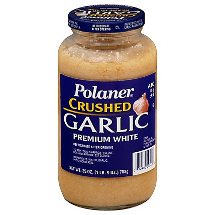 Polaner Crushed Garlic - 25OZ - Image 1